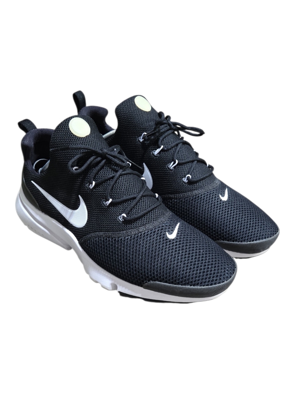 Nike Presto Fly Running Shoes Black White 908019-002 Men's Size 11.5